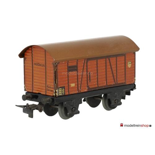 Marklin H0 381 V08 Gesloten goederenwagen Gr 20 van de DRG - Modeltreinshop