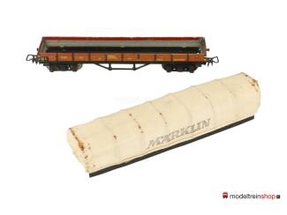 Marklin H0 393 V05 Lageboordwagen XXo met stoffen huif van de DRG - Modeltreinshop