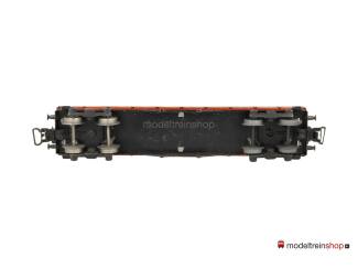 Marklin H0 393 V05 Lageboordwagen XXo met stoffen huif van de DRG - Modeltreinshop