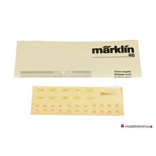 Marklin H0 4091 V08 Personenrijtuig Aüm 201 / 203 der DB - Modeltreinshop