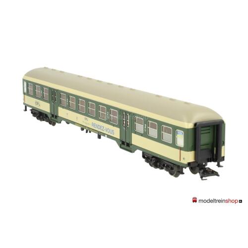 Marklin H0 4127 A2 Personenrijtuig B (2e kl.) 'Rendez Vous' van de CFL - Modeltreinshop