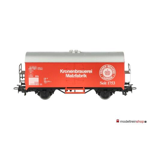 Marklin H0 4415 - 85023 Gesloten goederenwagen - Bierwagen Kronenbrauerei Malzfabrik - Modeltreinshop