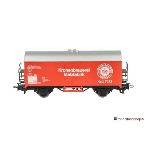 Marklin H0 4415 - 85023 Gesloten goederenwagen - Bierwagen Kronenbrauerei Malzfabrik - Modeltreinshop