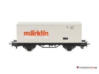 Marklin H0 4481 V04 Container Car Märklin Digital H0 - Modeltreinshop
