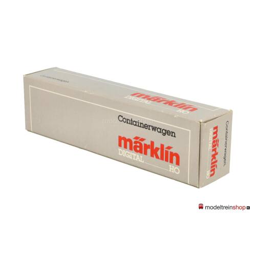 Marklin H0 4481 V04 Container Car Märklin Digital H0 - Modeltreinshop
