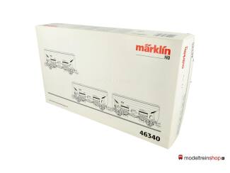 Marklin H0 46340 set van 3 Klapdekselwagens van de NS - Modeltreinshop - Modeltreinshop