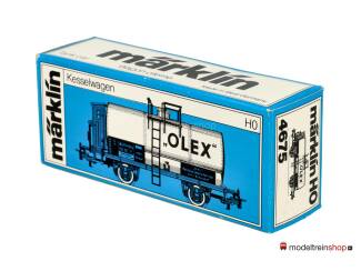 Marklin H0 4675 Ketelwagen 'Olex' van de K.W.Sts.E - Modeltreinshop