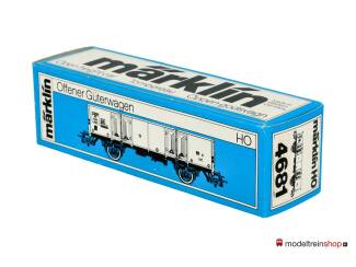Marklin H0 4681 V01 Hoge openboordwagen E 301 van de SNCF - Modeltreinshop