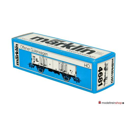 Marklin H0 4681 V01 Hoge openboordwagen E 301 van de SNCF - Modeltreinshop