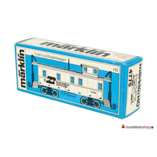 Marklin H0 4775 Carboose Burlington Northern - Modeltreinshop