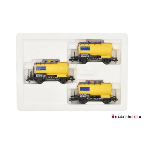 Marklin H0 48545 3 delig Ketelwagenset "Strukton" van de NS - Modeltreinshop