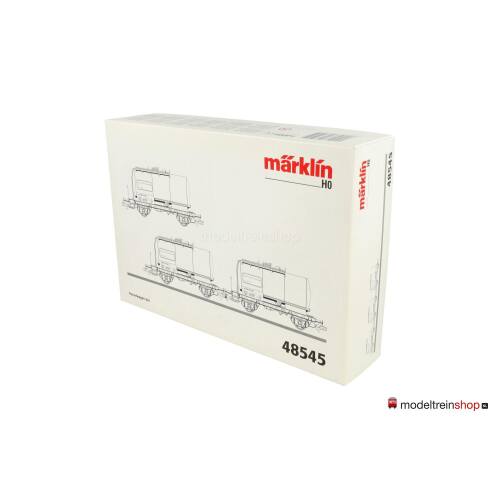 Marklin H0 48545 3 delig Ketelwagenset "Strukton" van de NS - Modeltreinshop