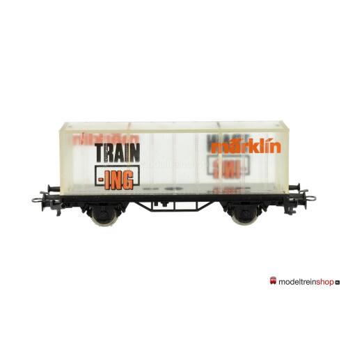 Marklin H0 6241 Doorzichtige containerwagen BT 30 van de DB - Modeltreinshop