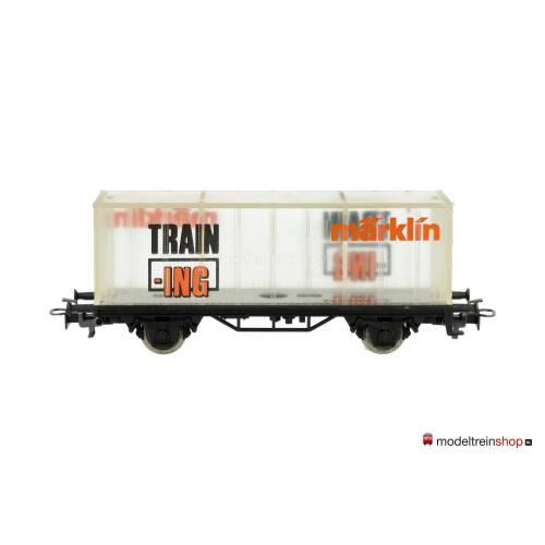 Marklin H0 6241 Doorzichtige containerwagen BT 30 van de DB - Modeltreinshop