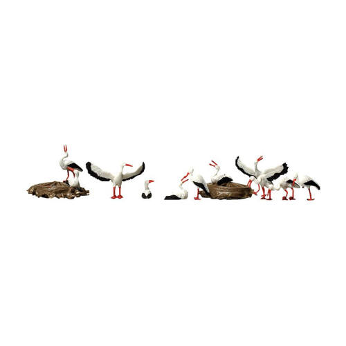 Faller H0 154006 Ooievaars in een nest - Modeltreinshop