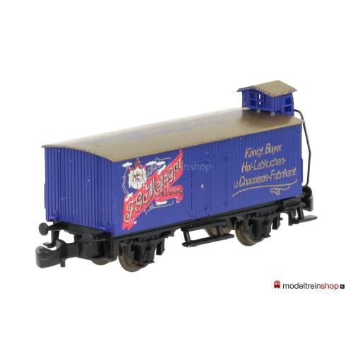 Marklin Z 80413 Gesloten koelwagen met remhuisje Kerst - Frohe Weinachten und ein gutes neues jahr 2004 - Modeltreinshop
