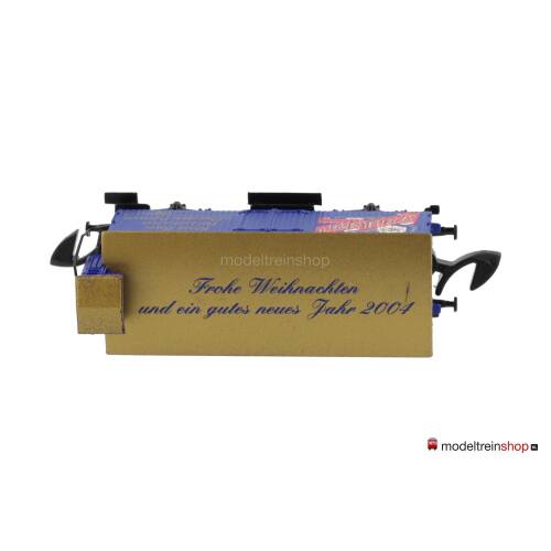 Marklin Z 80413 Gesloten koelwagen met remhuisje Kerst - Frohe Weinachten und ein gutes neues jahr 2004 - Modeltreinshop