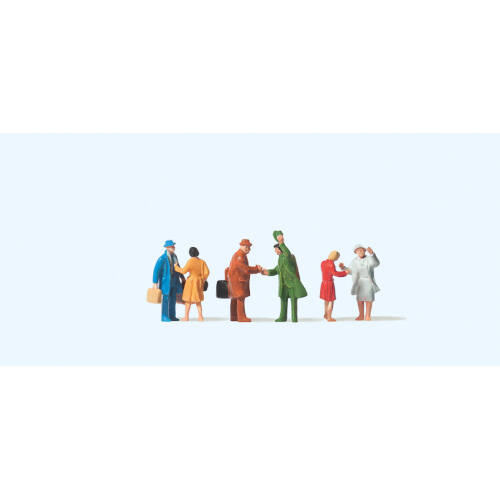 Preiser N 79028 Reizigers - Modeltreinshop