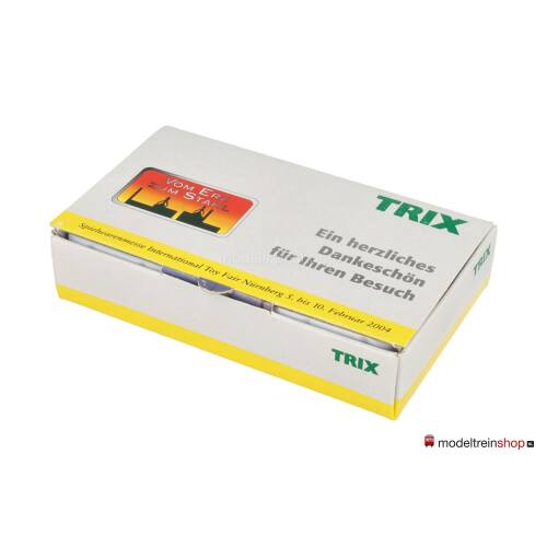 Trix Z 2004 Klepdekselwagen Internationale Speelgoedbeurs Nürnberg 2004 - Modeltreinshop
