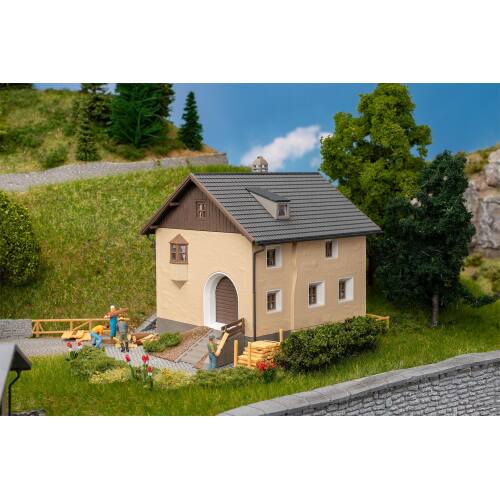 Faller HO 130633 Klein Engadiner huis - Modeltreinshop