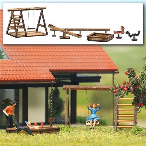 Busch H0 1485 speeltuin - Modeltreinshop