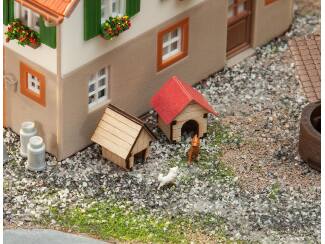 Faller H0 180309 Hondenhokken - Modeltreinshop
