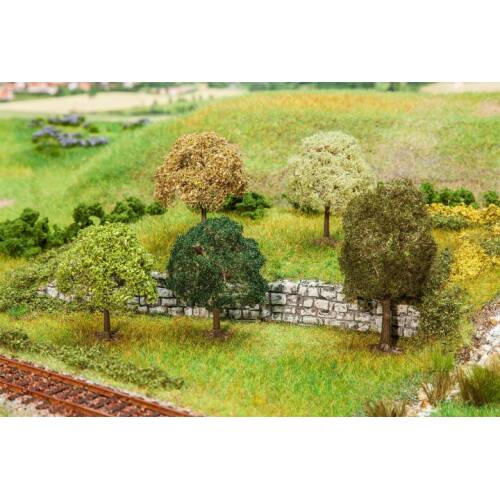 Faller N 181172 - 5 PREMIUM Bomen, klein, gesorteerd - Modeltreinshop