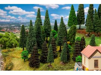 Faller H0 181530 - 30 Gemengde bomen, gesorteerd - Modeltreinshop