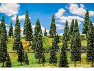 Faller H0 181537 - 10 sparrenbomen, gesorteerd - Modeltreinshop