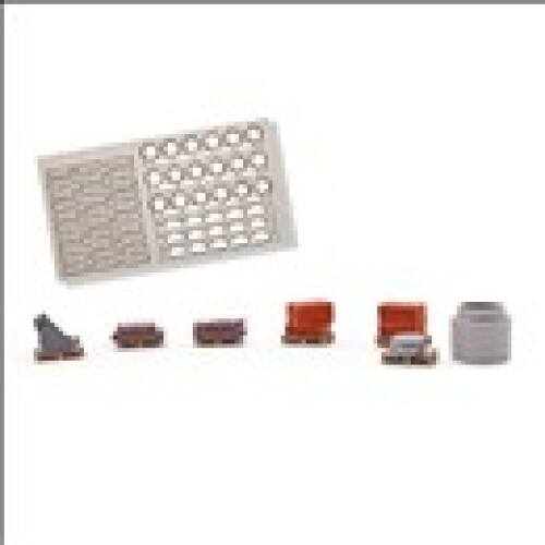 Busch H0 1847 Palletset »Bouwplaats« - Modeltreinshop
