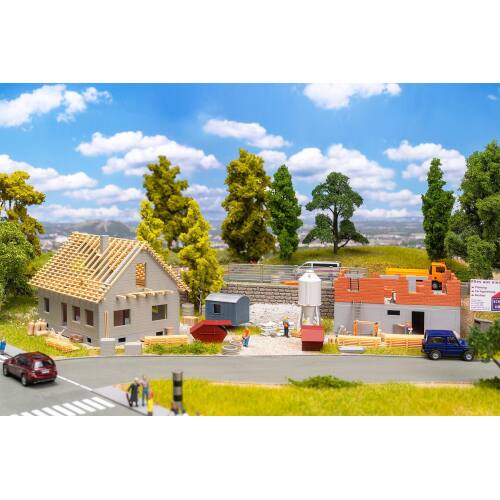 Faller HO 190089 Actieset op de bouwplaats - Modeltreinshop