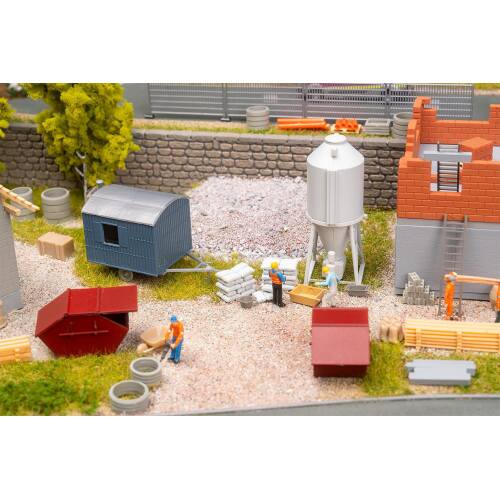 Faller HO 190089 Actieset op de bouwplaats - Modeltreinshop