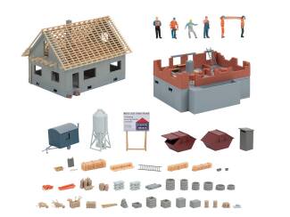 Faller HO 190089 Actieset op de bouwplaats - Modeltreinshop