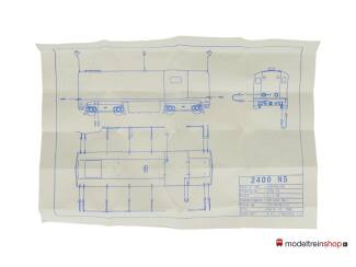 Holland Rail H0 2447 Diesel locomotive Series 2400 NS - Modeltreinshop