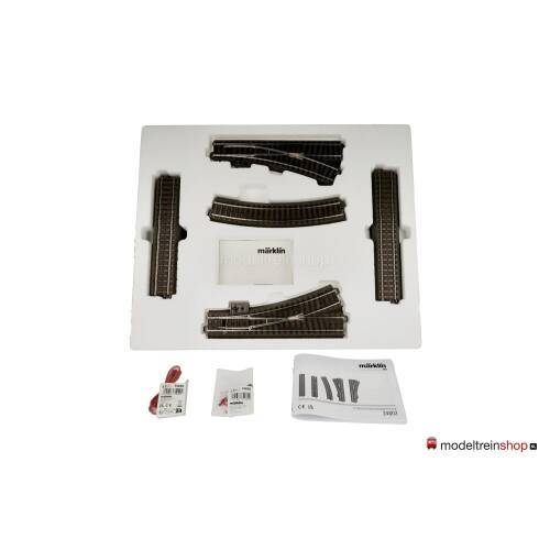Marklin H0 C Rail 24802 C rail uitbreidingsset D2 Digitaal - Modeltreinshop