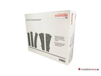 Marklin H0 C Rail 24802 C rail uitbreidingsset D2 Digitaal - Modeltreinshop
