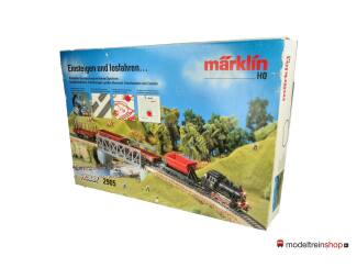 Marklin H0 2905 Startset met BR 89, wagens, M-rail, trafo en brug DB - Modeltreinshop