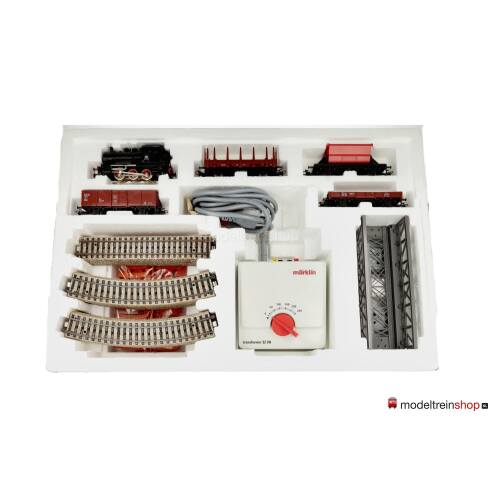 Marklin H0 2905 Startset met BR 89, wagens, M-rail, trafo en brug DB - Modeltreinshop