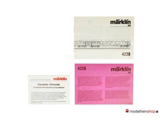 Marklin H0 4228 Rheingold Express Rijtuigenset van de DRG