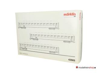 Marklin H0 42903 3-delige set ICK personenrijtuigen NS - Modeltreinshop