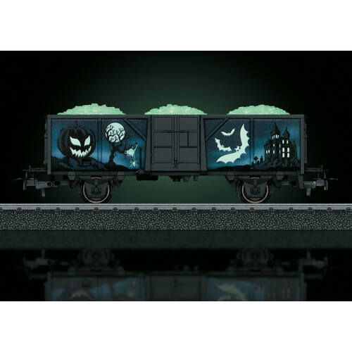 Marklin H0 44232 halloween-wagen - Glow in the Dark - Modeltreinshop