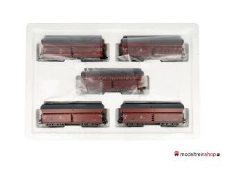 Marklin H0 46245 5-delige set Zelflossers "cokestransport" van de DB - Modeltreinshop