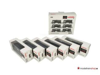 Marklin H0 46529 Set van 6 verschillende ketelwagens ''Mobile'' van de DB - Modeltreinshop