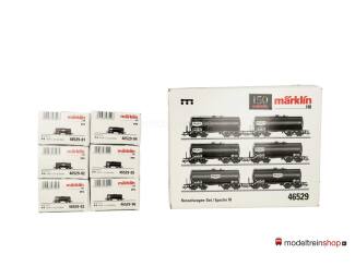 Marklin H0 46529 Set van 6 verschillende ketelwagens ''Mobile'' van de DB - Modeltreinshop