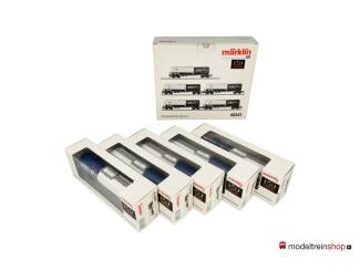 Marklin H0 46541 Set van 5 verschillende ketelwagens 'Wascosa' van de SBB - Modeltreinshop