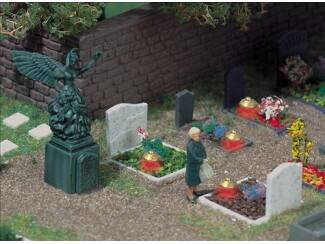 Busch H0 5404 Graven met graflichten - Modeltreinshop