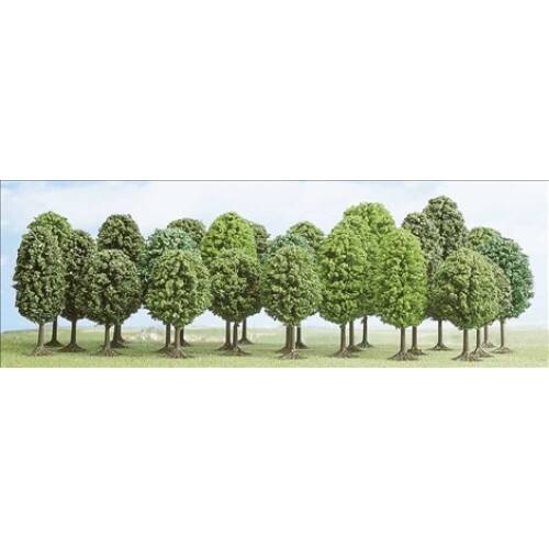 Busch H0 6487 25 loofbomen - Modeltreinshop