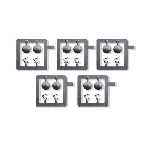 Busch H0 7749 Miniset: satellietschotels - Modeltreinshop