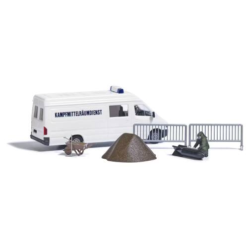 Busch H0 7954 Bommen opruimen - Modeltreinshop