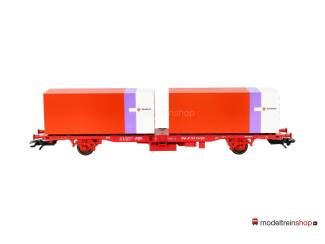 Marklin H0 94336 containerwagen "Strukton'' van de NS - Modeltreinshop
